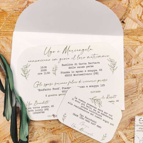 inviti carta piantabile
